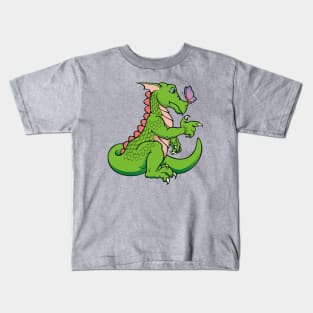 Vincent, the Friendly Dragon Kids T-Shirt